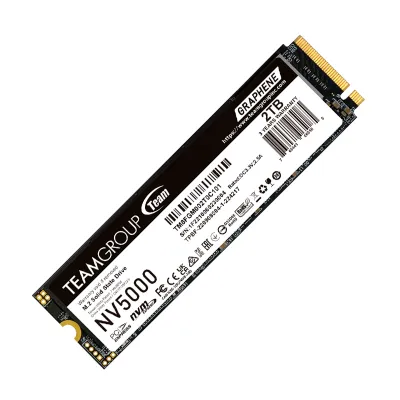 Unidad De Estado Solido Teamgroup Nv5000 M.2 Pcie4.0 SSD M.2 2Tb, PCIE Gen4X4 Con Nvm