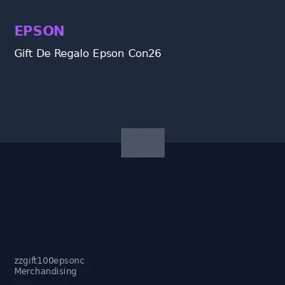 Gift De Regalo Epson Con26